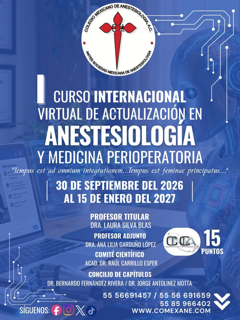 Póster del I Curso Internacional Virtual 2026